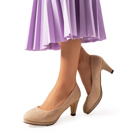 Bézs Alves női pumpák