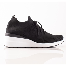 Goodin Fűzős ékcipő fekete