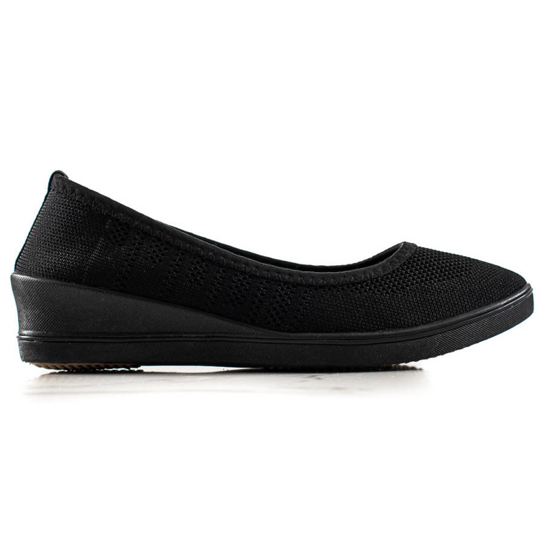 Evento Kényelmes fekete balerinák