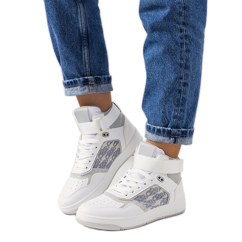 PA1 Női fehér Kansas tornacipő