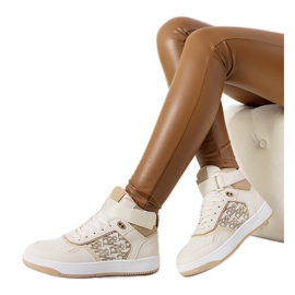 PA1 Kansas női bézs színű tornacipő PA1 Kansas női bézs színű tornacipő