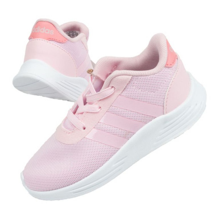 Adidas Lite Racer Jr FY9213 cipő fekete rózsaszín
