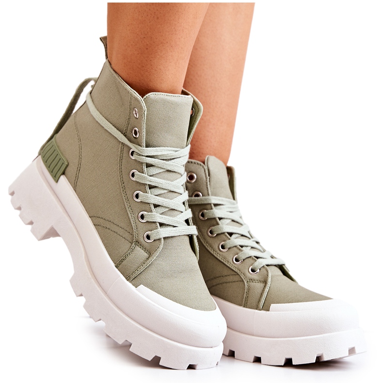 PS1 Faithfull zöld nyakkendős csizma PS1 Faithfull zöld nyakkendős csizma