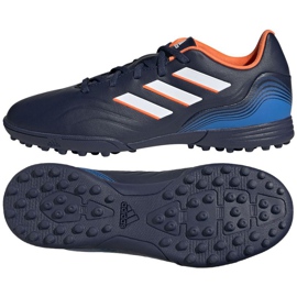 Adidas Copa Sense.3 Tf Jr GW7401 futballcipő sokszínű kék és sötétkék