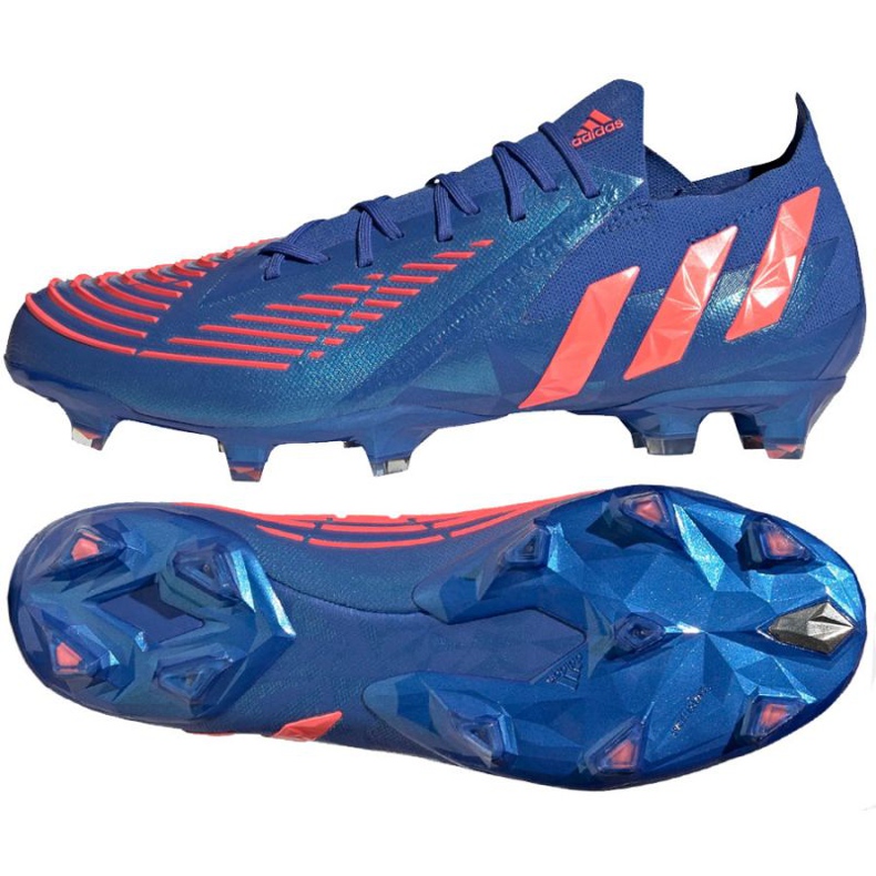Adidas Predator Edge.1 L Fg M H02954 futballcipő kék kék