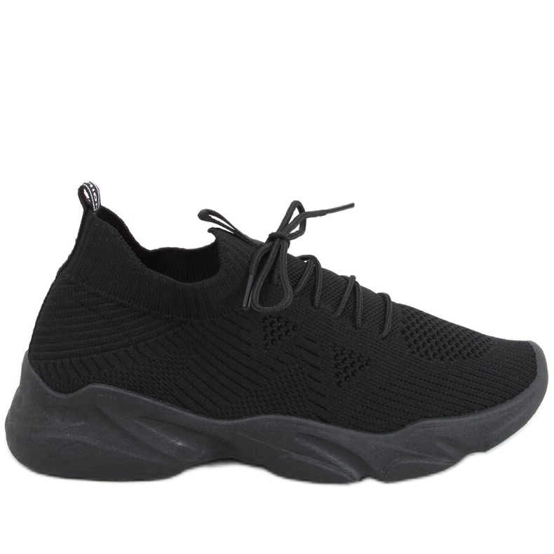 Fresto Fekete zokni sportcipő