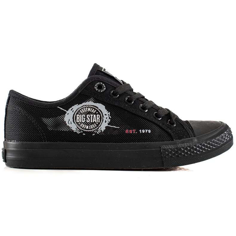 Női Big Star tornacipő JJ274A256 fekete