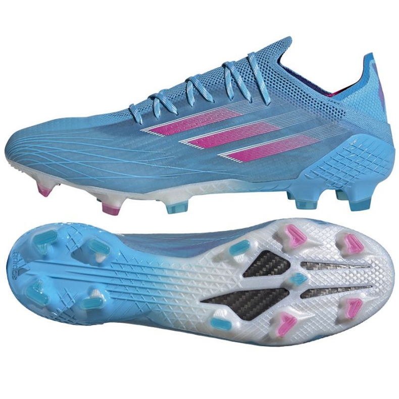 Adidas X Speedflow.1 Fg M GW7457 futballcipő sokszínű kék