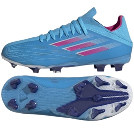Adidas X Speedflow.1 Fg Jr GW7461 futballcipő kék kék