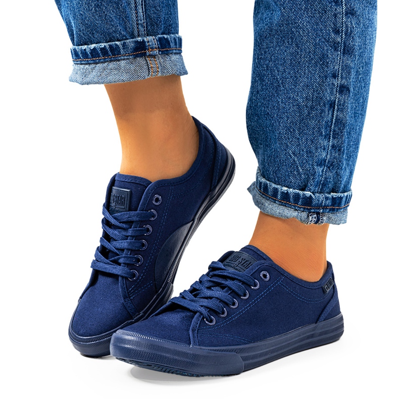 Big Star Navy kék női tornacipő JJ274067