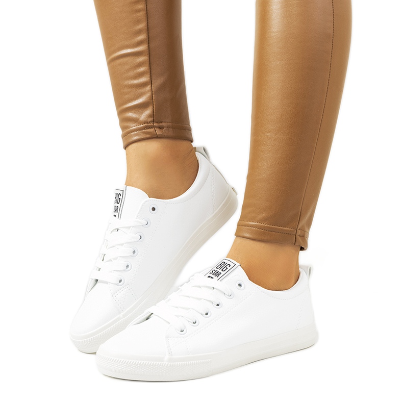 Női fehér tornacipő Big Star JJ274311