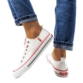 Klasszikus fehér tornacipő Big Star JJ274123