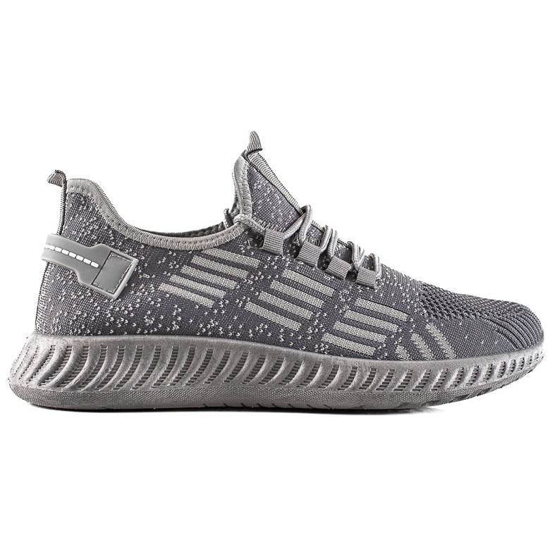 TRENDI Könnyű férfi sportcipő szürke