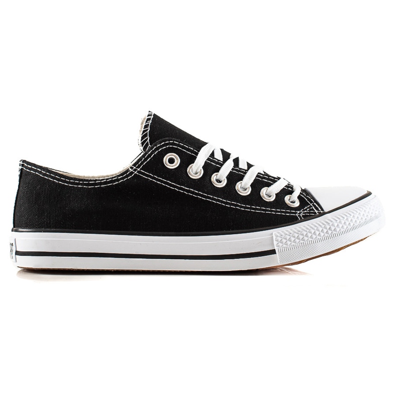 TRENDI Férfi tornacipő fekete