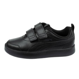 Puma Courtflex Infants 371543 06 fekete