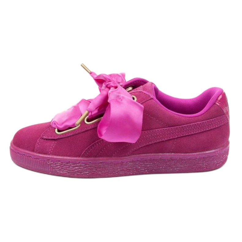 Puma Suede Heart Satin W 362714 01 rózsaszín