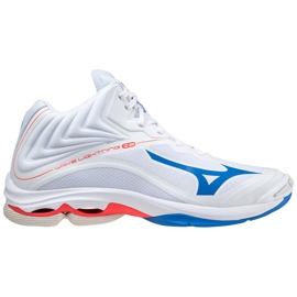 Beltéri cipő Mizuno Wave Lightning Z6 Mid V1GA200525 fehér fehér