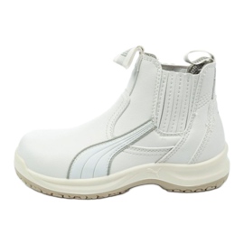 PUMA Clear Chelsea Mid S2 Src U 63.038.0 biztonsági cipő fehér