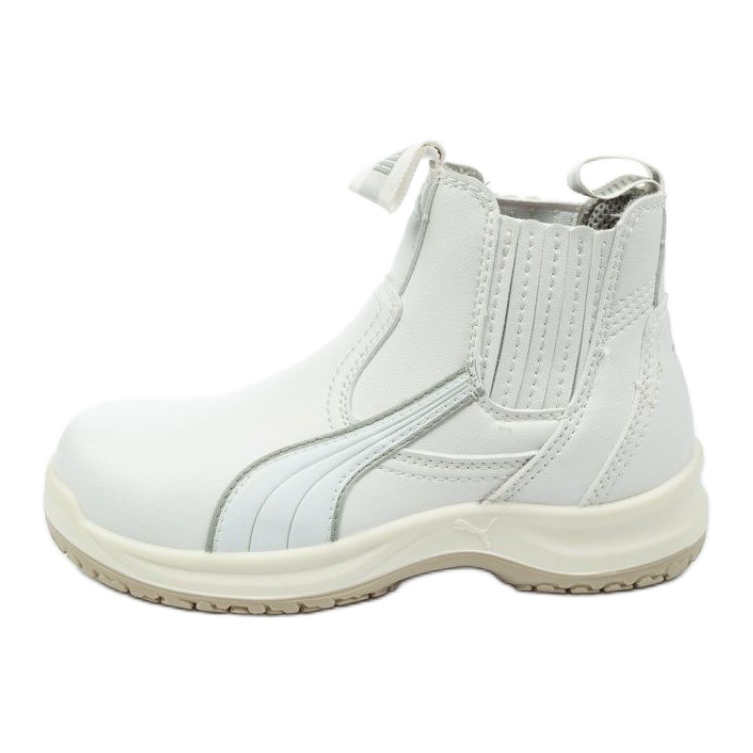 PUMA Clear Chelsea Mid S2 Src U 63.038.0 biztonsági cipő fehér