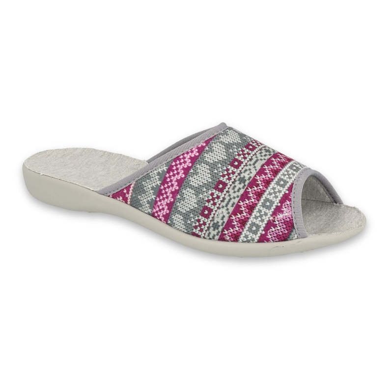 Befado női cipő pu 254D133 rózsaszín szürke