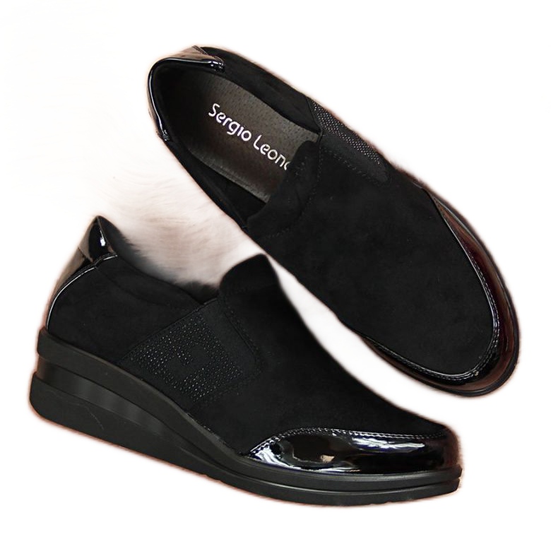 Sergio Leone W SK222B cipő fekete
