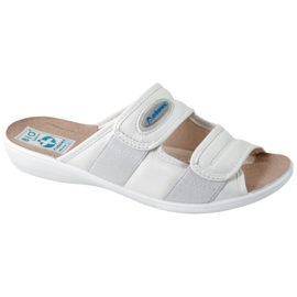 Adanex Diana Slippers BIO Nature 17659 fehér