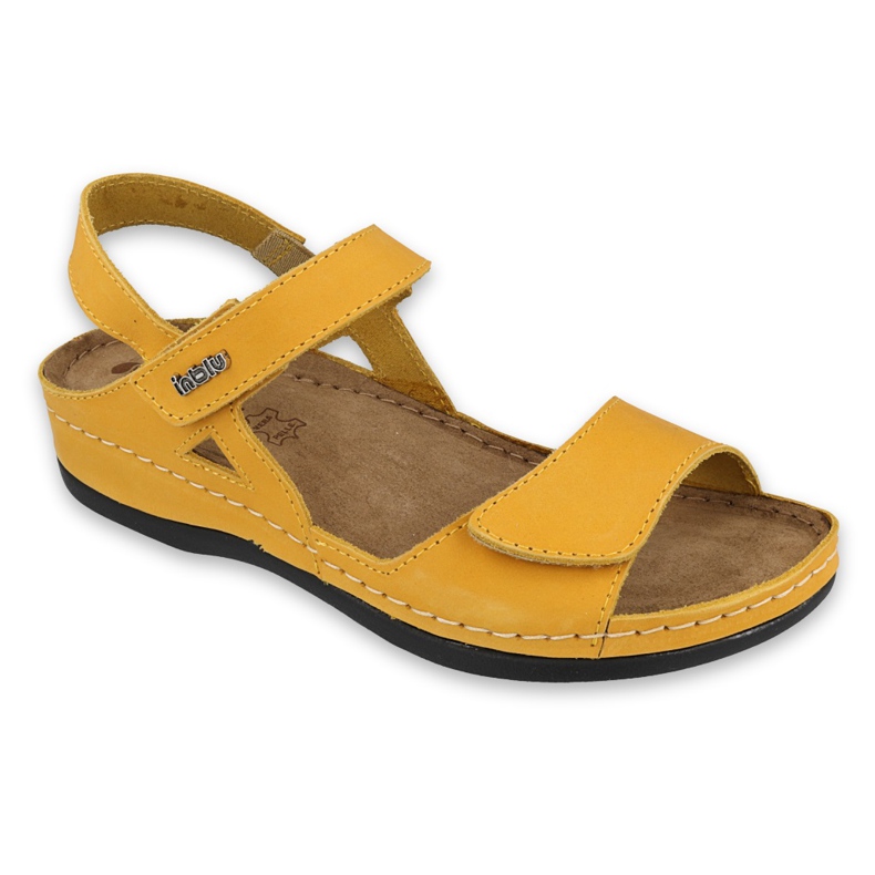 Inblu szandál női cipő 158D161 aranysárga