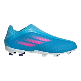 Adidas X Speedflow.3 Ll Fg Jr GW7497 futballcipő kék kék