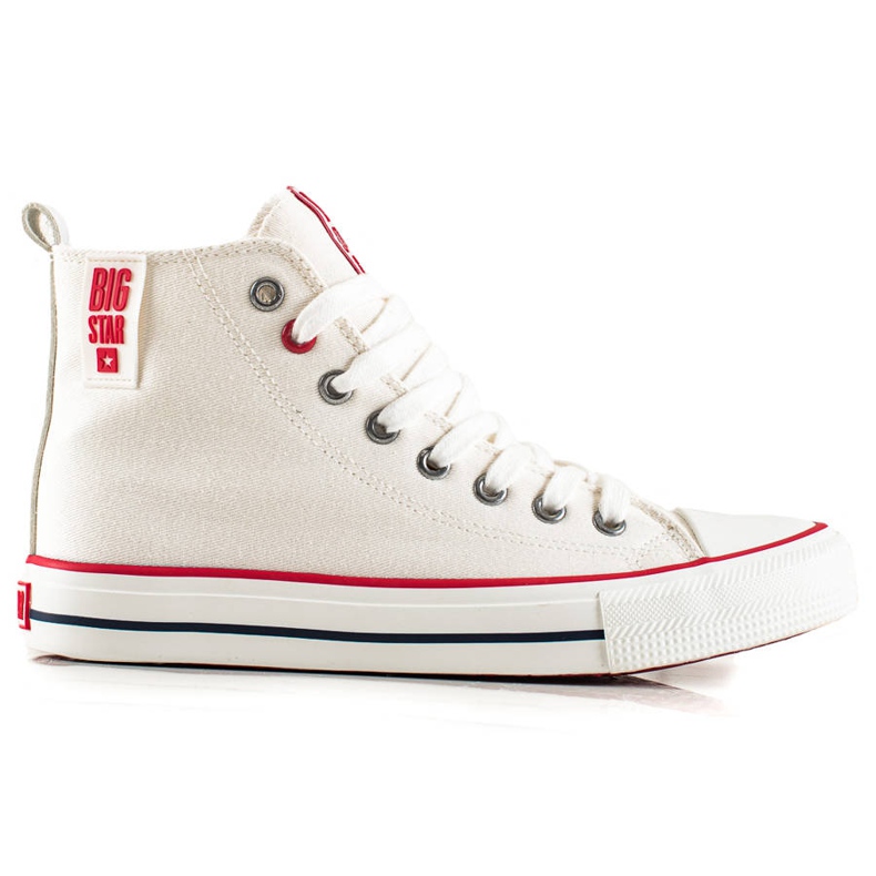 High Sneakers Big Star JJ274127 fehér