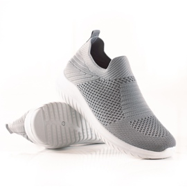 TRENDI Kényelmes csúszós cipők szürke TRENDI Kényelmes csúszós cipők szürke