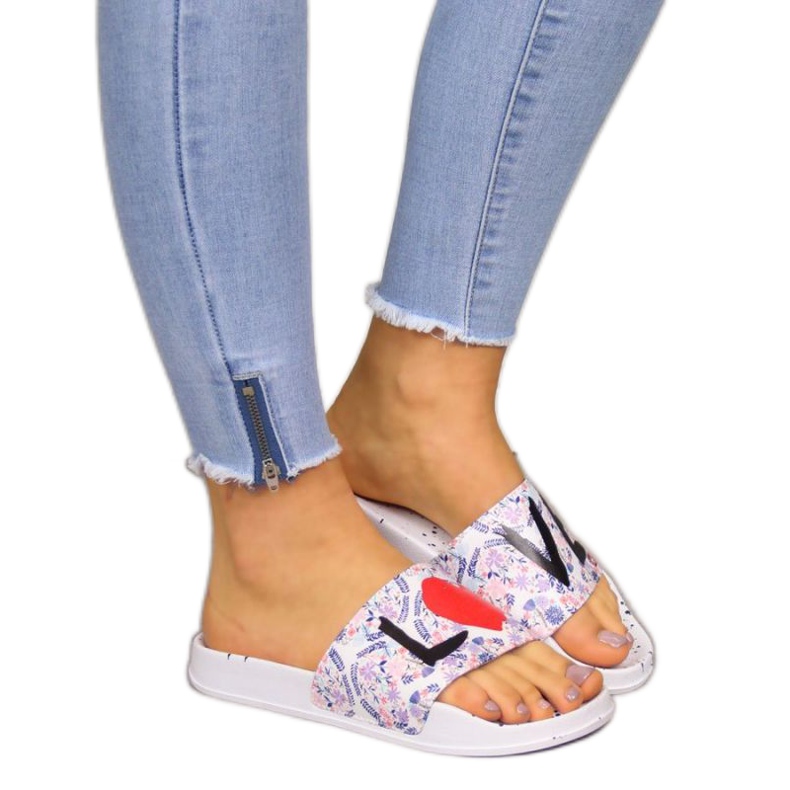 Gumi papucs Big Star W INT1148A fehér