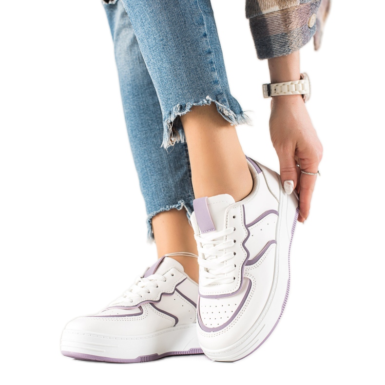 Weide Kényelmes alkalmi cipők fehér