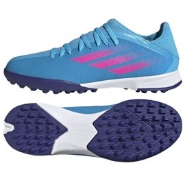 Adidas X Speedflow.3 Tf J Jr GW7513 cipő kék kék
