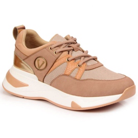 Cipők a platformon Vinceza W JAN79B piszkos rózsaszín