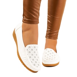 Wendy fehér éksarkú cipők