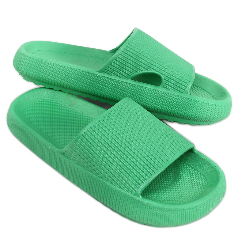 Yang Green párna papucs zöld