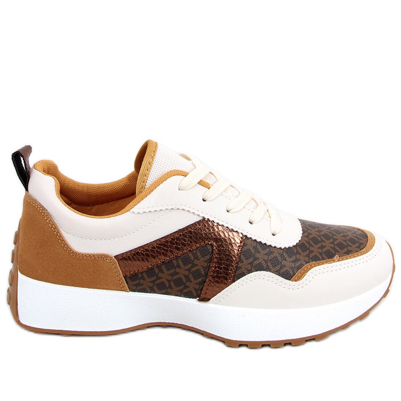Akira Camel Trainers bézs barna Akira Camel Trainers bézs barna