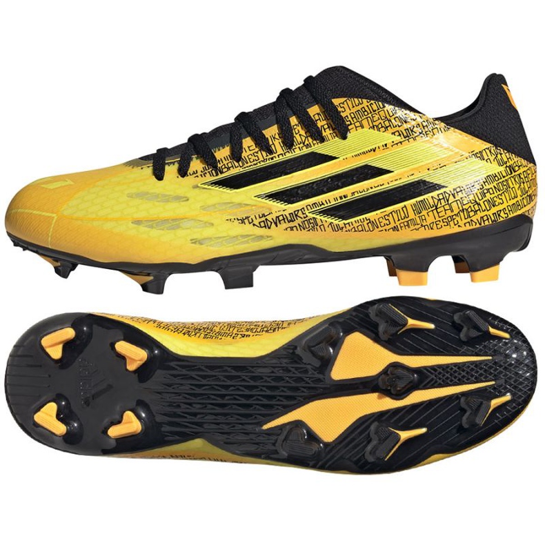 Adidas X Speedflow Messi.3 Fg M GW7419 futballcipő sárga sárgák