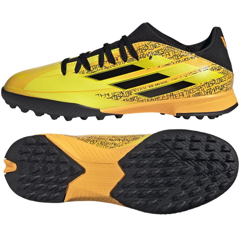 Adidas X Speedflow Messi.3 Tf Jr GW7424 futballcipő sárga