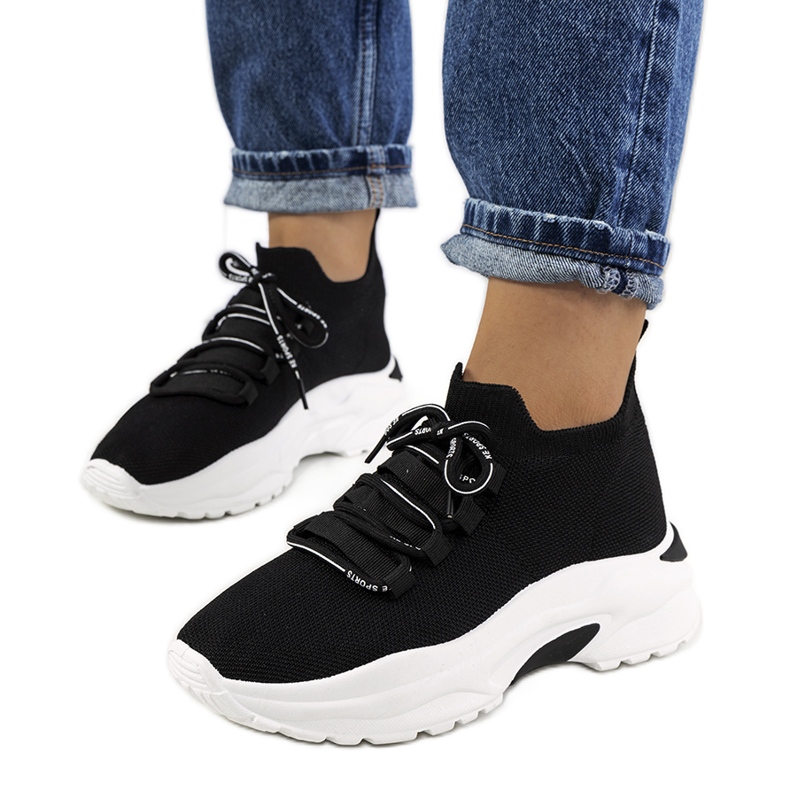 Fekete női Barraza tornacipő