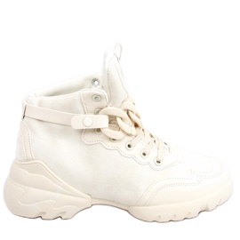 Tornacipő levehető lánccal Peri Beige bézs Tornacipő levehető lánccal Peri Beige bézs