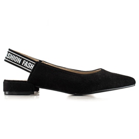 Goodin Szivattyúk felfedezett sarokkal fekete Goodin Szivattyúk felfedezett sarokkal fekete