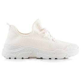 Bestelle Világos fehér cipők