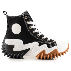 TRENDI Fekete Sneakers Fashion Sneakers TRENDI Fekete Sneakers Fashion Sneakers