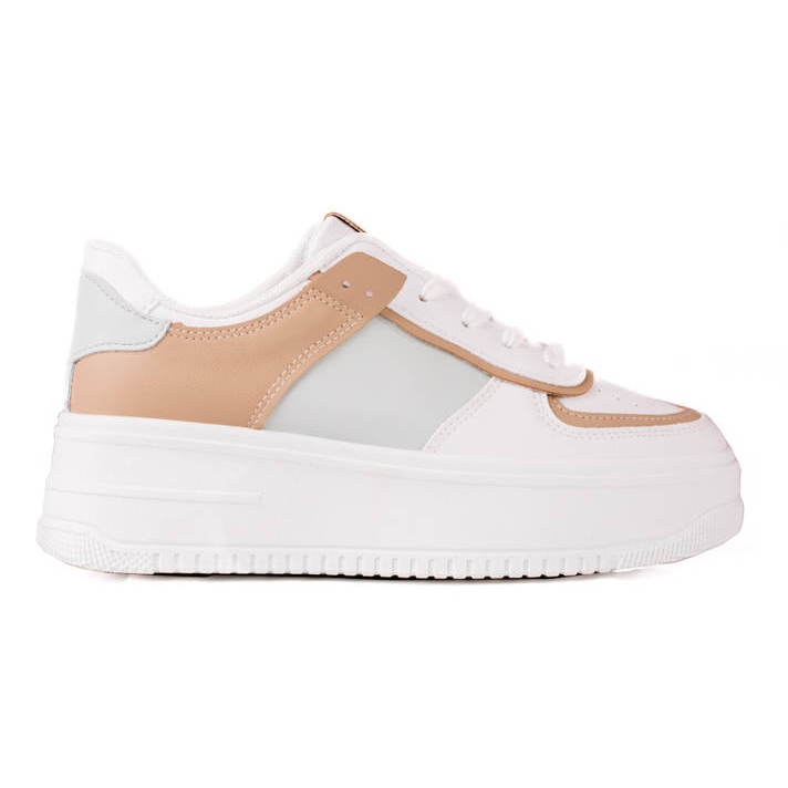 TRENDI Divatos tornacipők Széles Platformon sokszínű