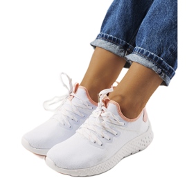 Fehér és rózsaszín Lenna sportcipő Fehér és rózsaszín Lenna sportcipő