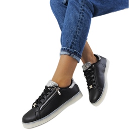 Fekete tornacipő Caldwell ledekkel