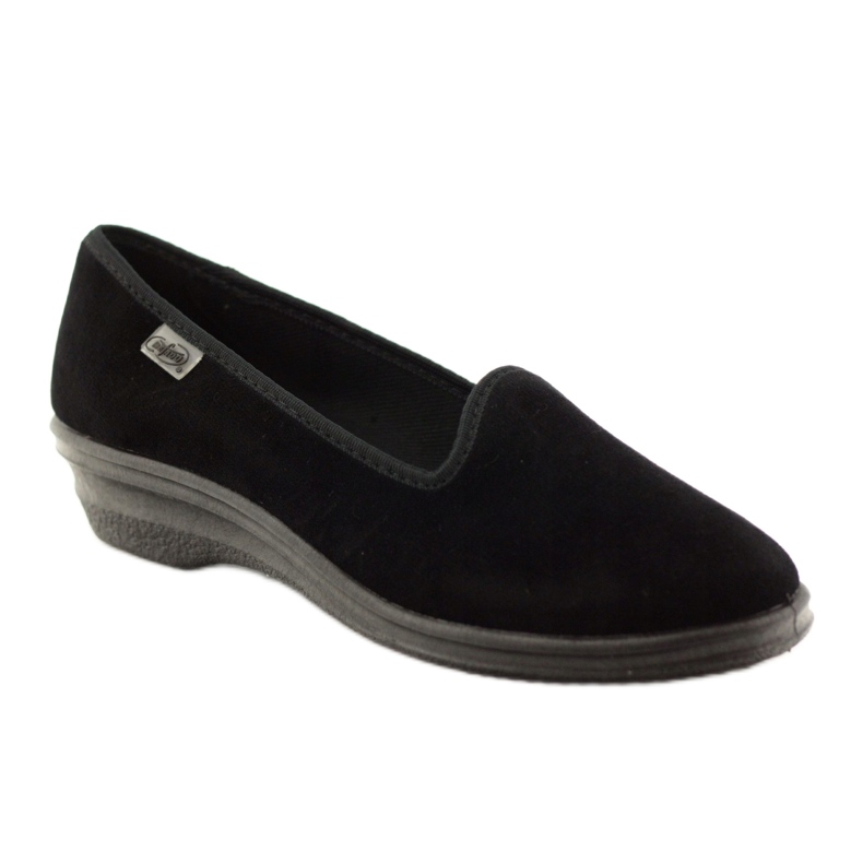 Fekete Befado 262D008 wedge tornacipő