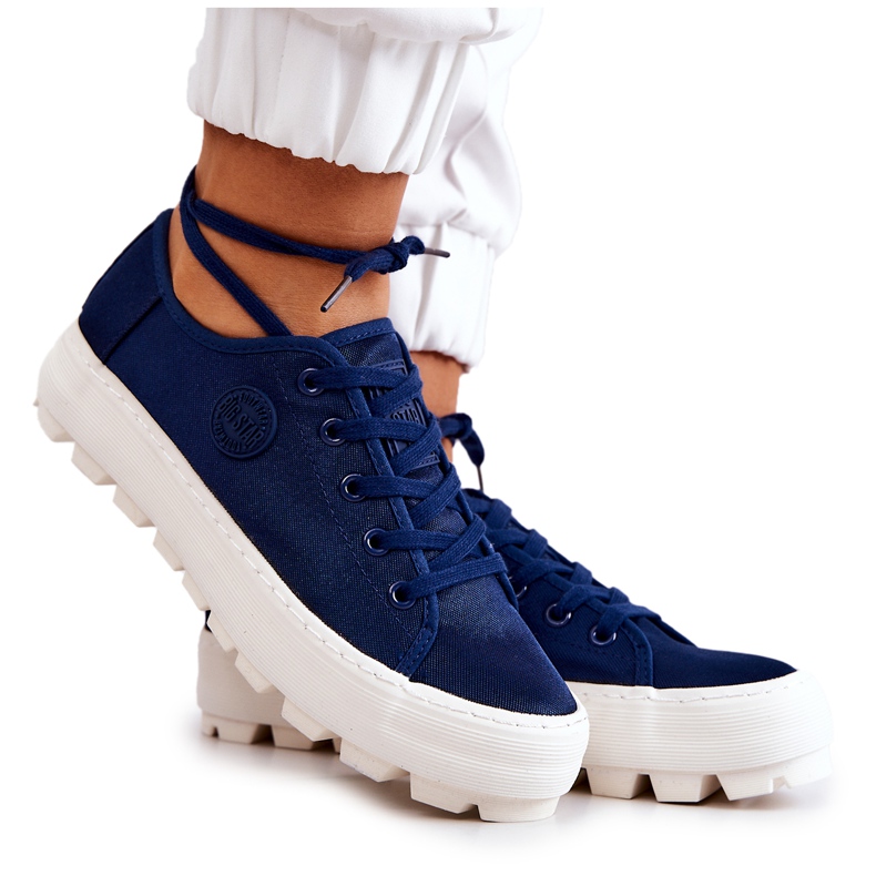 Női tornacipő Big Star JJ274491 sötétkék