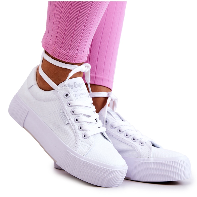 Lee Cooper LCW-22-31-0884L fehér tornacipő